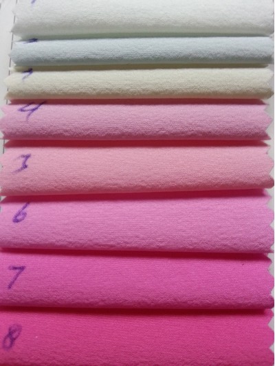 XTS 時裝面料 四面彈平紋起皺 90%棉 10%氨綸 150CM 834  後面照